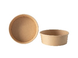 ถ้วยกระดาษคราฟท์กลม 1300ml.