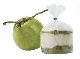 มะพร้าวน้ำหอม ห่อถุง