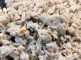 เนื้อปูแกะ (ส่วนอก)