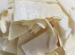 หน่อไม้สดสไลด์แผ่น