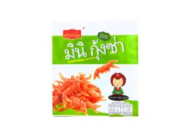 ขนมมินิกุ้งซ่า ตรา เถ้าแก่เนี้ย