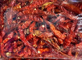 พริกหัวเรือแห้ง เด็ดขั้ว