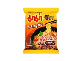 บะหมี่กึ่งสำเร็จรูป รสหมูสับ ตรา มาม่า