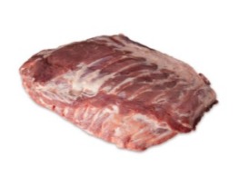 ซี่โครงหมูแผ่น(ทั้งแผ่น)+กล่องโฟม