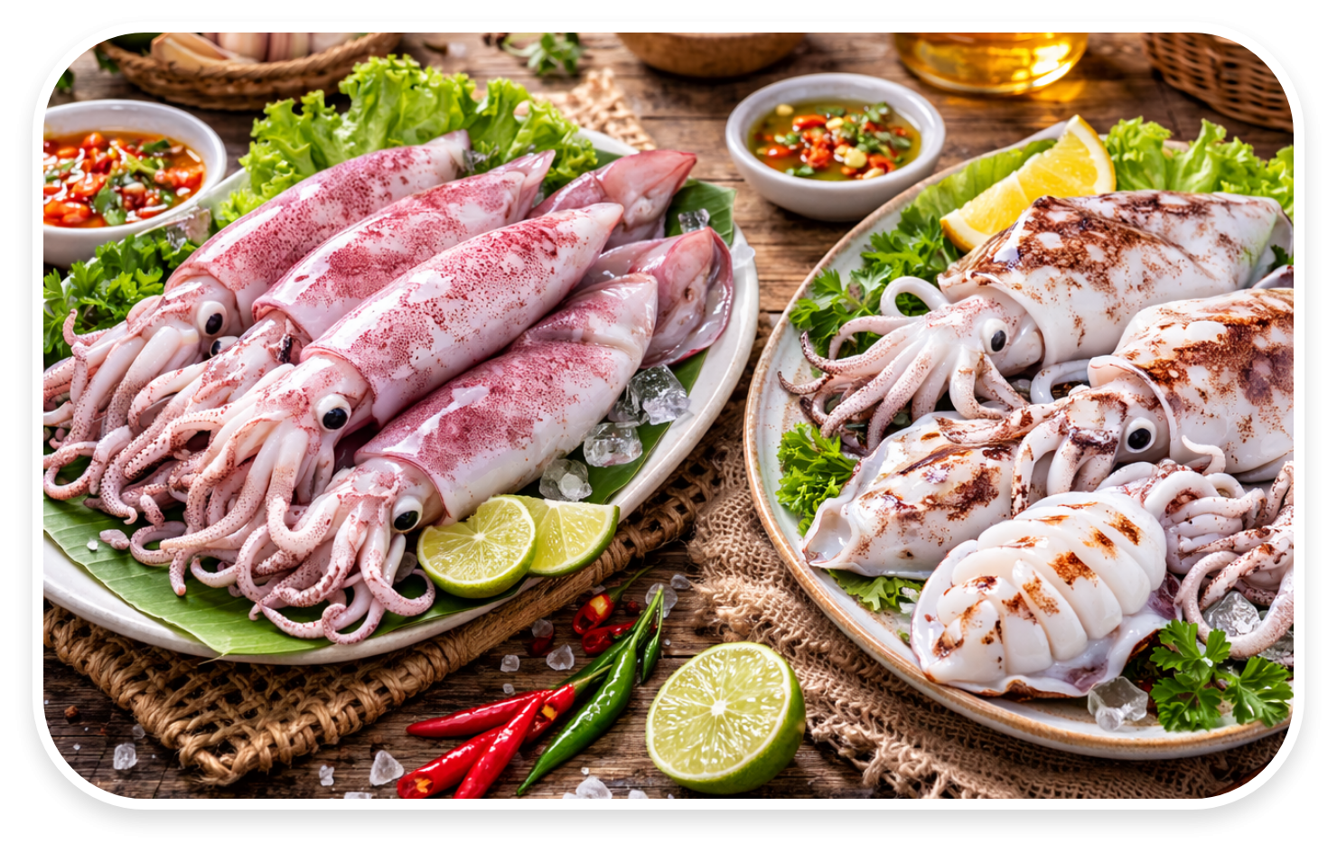 หมึกสด