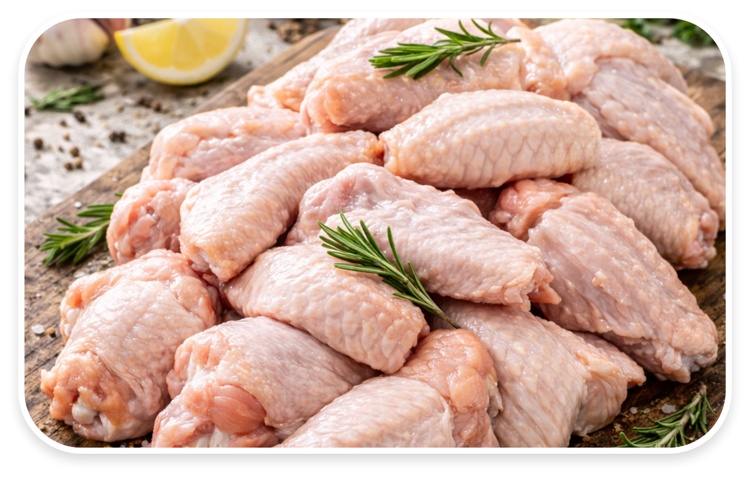 ปีกกลางไก่