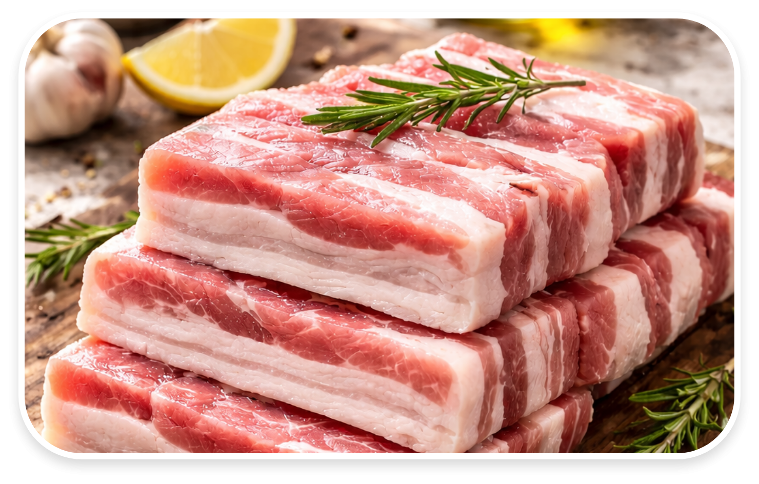 หมูสามชั้นราคาส่ง