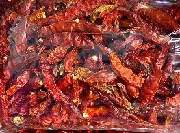พริกหัวเรือแห้ง เด็ดขั้ว