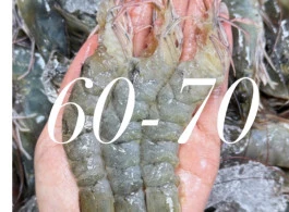กุ้งขาวแกะเปลือก (ไว้หาง)